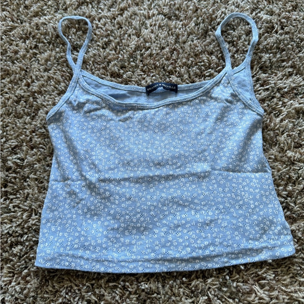 Brandy Melville Cropepd tank top